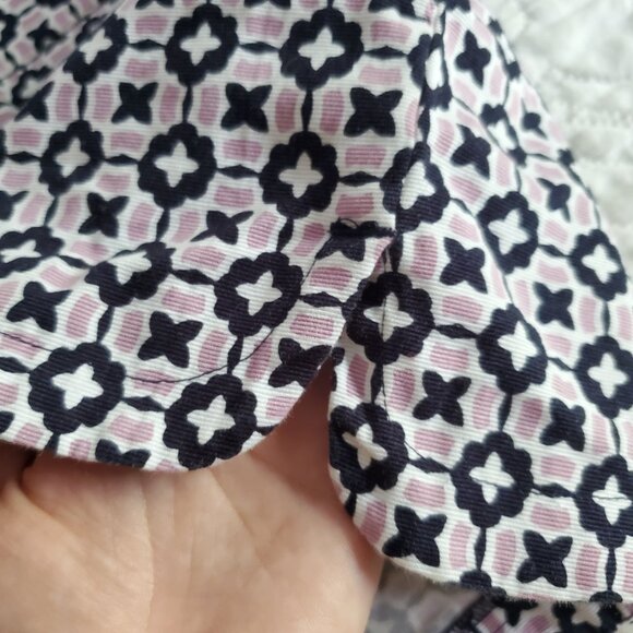 Loft size 0 pink and blue shorts - Picture 3 of 9